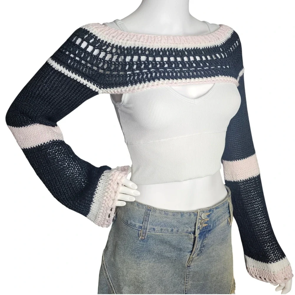 Handmade knit crochet
